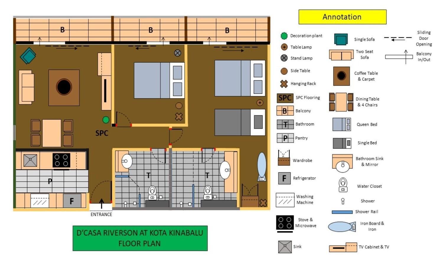 D'Casa Riverson At Kota Kinabalu Zewnętrze zdjęcie